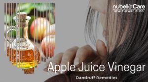 Dandruff remedies apple juice vinegar